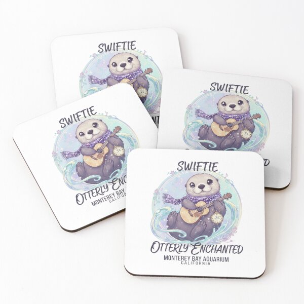 Item preview, "Otterly Enchanted" Swiftie Sea Otter T-Shirt | Monterey Bay Aquarium Fan Art designed and sold by Theknowkit.