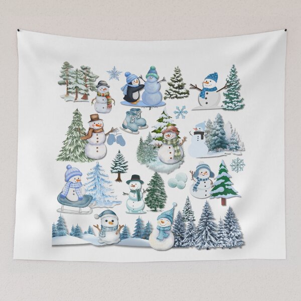 Item preview, Snowman Buddies designed and sold by DigitalShoppeIL.