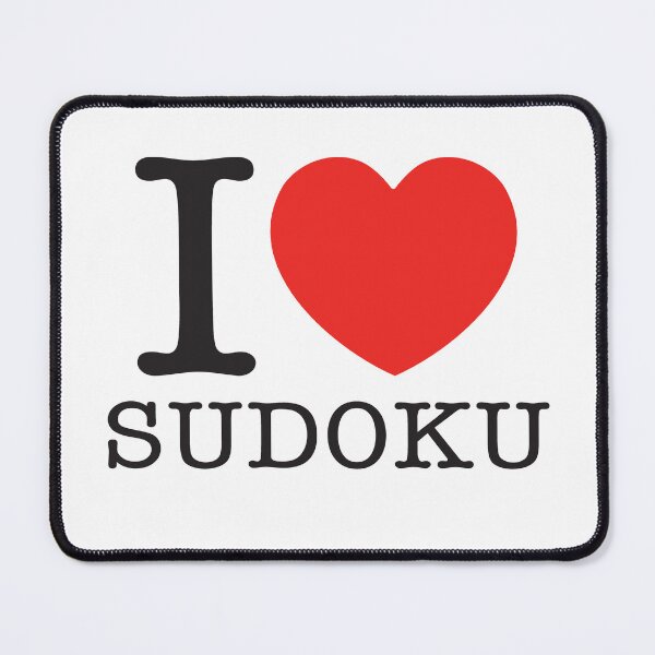 Item preview, I Love Sudoku designed and sold by shitpostee.