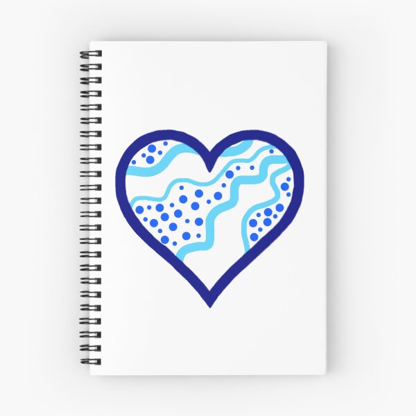 Item preview, Abstract Blue Heart designed and sold by Pandaerable.