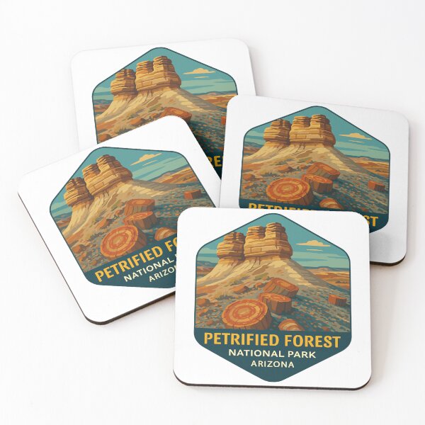 Item preview, Petrified Forest National Park Retro Sticker designed and sold by Ismeal Von.