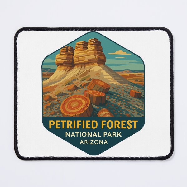 Item preview, Petrified Forest National Park Retro Sticker designed and sold by Ismeal Von.