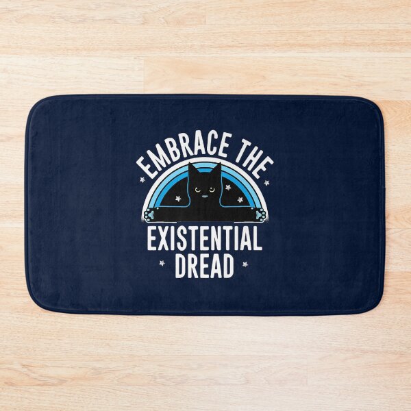 Item preview, EMBRACE THE EXISTENTIAL DREAD FUNNY CAT Premium designed and sold by marksoctavia.