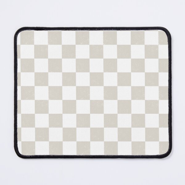 Item preview, Copy of Distressed look soft light grey and white chess checkers checkerboard designed and sold by PrettywithColor.