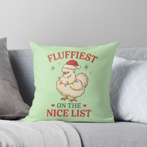 Item preview, Silkie Chicken Christmas Design for Farmers & Chicken Lovers designed and sold by Meandmyshop.