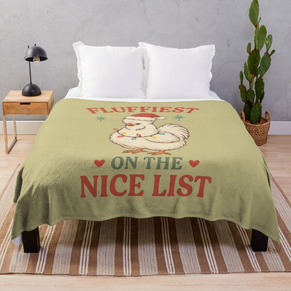 Item preview, Silkie Chicken Christmas Design for Farmers & Chicken Lovers designed and sold by Meandmyshop.