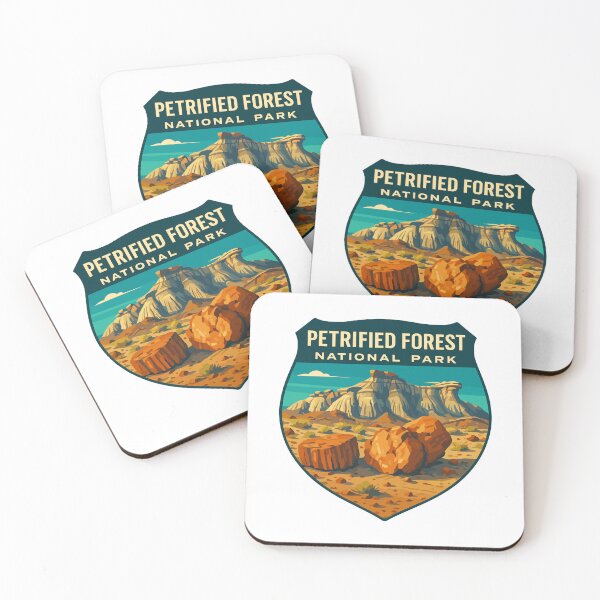 Item preview, Petrified Forest National Park Retro Sticker designed and sold by Ismeal Von.