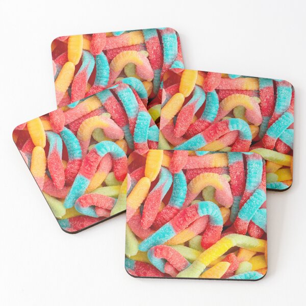 Item preview, Sour Gummy Worms Photograph designed and sold by patternsoup.