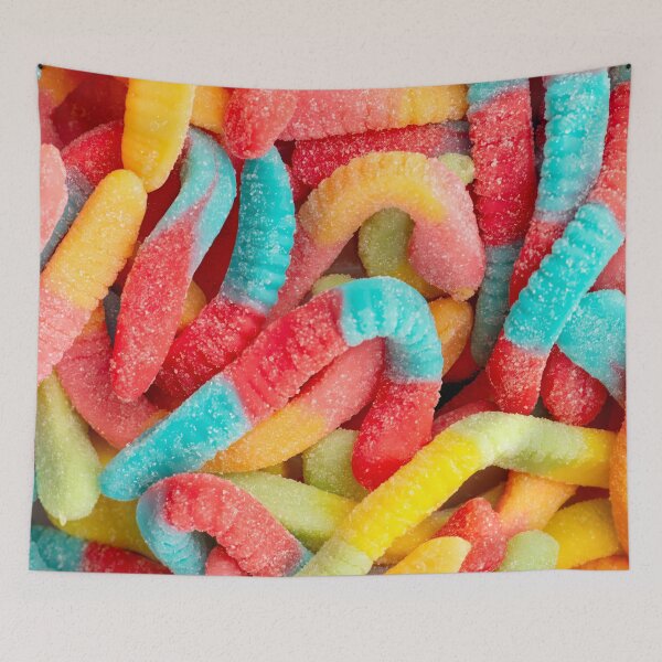 Item preview, Sour Gummy Worms Photograph designed and sold by patternsoup.