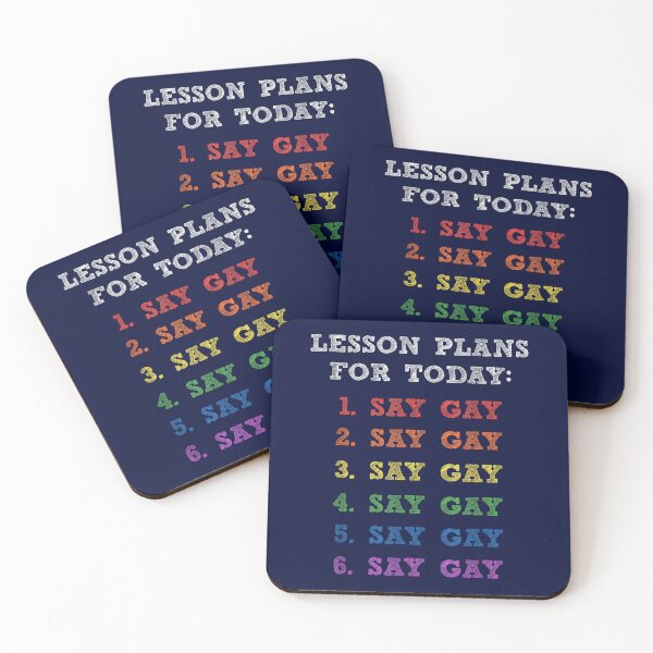 Item preview, Florida Gay Say Gay Lesson Plans For Today LGBTQ Gay Rights designed and sold by marksoctavia.
