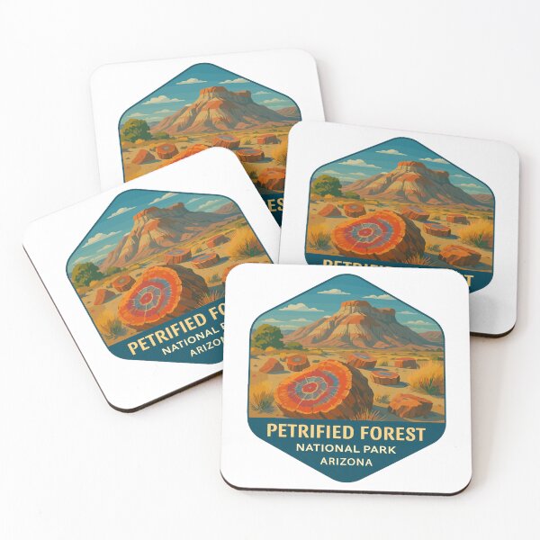 Item preview, Petrified Forest National Park Retro Sticker designed and sold by Ismeal Von.