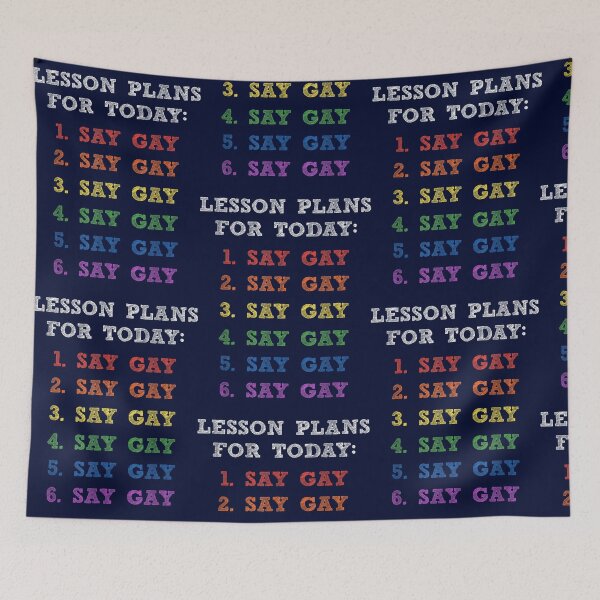 Item preview, Florida Gay Say Gay Lesson Plans For Today LGBTQ Gay Rights designed and sold by marksoctavia.