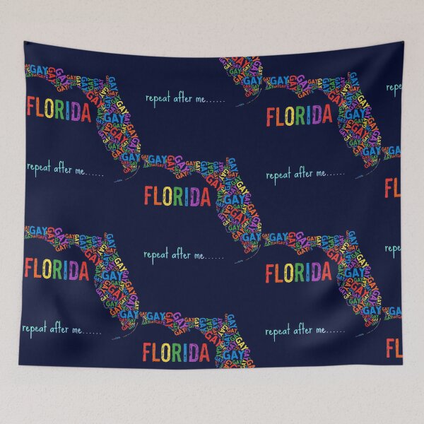 Item preview, Florida Gay Say Gay Repeat After Me LGBTQ Gay Rights designed and sold by marksoctavia.