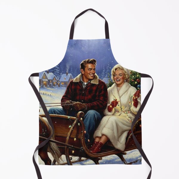 Item preview, Hollywood Holidays – Marilyn Monroe & James Dean Sleigh Ride designed and sold by Art's Diner.