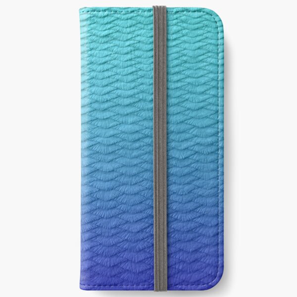 Gradient Leggings Blue iPhone Wallet