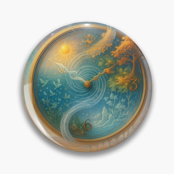 Item preview,  The Clock That Breathes the Seasons designed and sold by Tommandjerry.