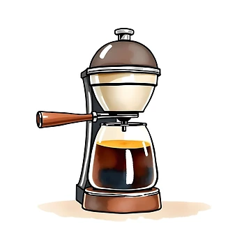 Artwork thumbnail, Coffee Machine  by GraphicsClub