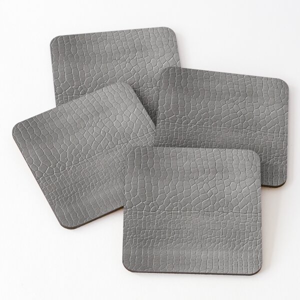 Item preview, Natural Grey Leather designed and sold by DigitaICraft.
