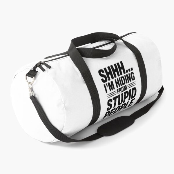 Item preview, Shhh... I’m Hiding From Stupid People designed and sold by Frank Ring.