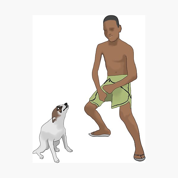 Item preview, Dancing Dog Meme designed and sold by SatraDesign.