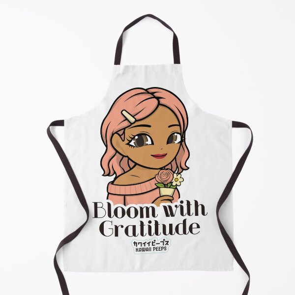 Item preview, Pastel Power Crew "Bloom with Gratitude" Design – Pastel Kawaii & Soft Girl Aesthetic Art designed and sold by P-L-Sardines.