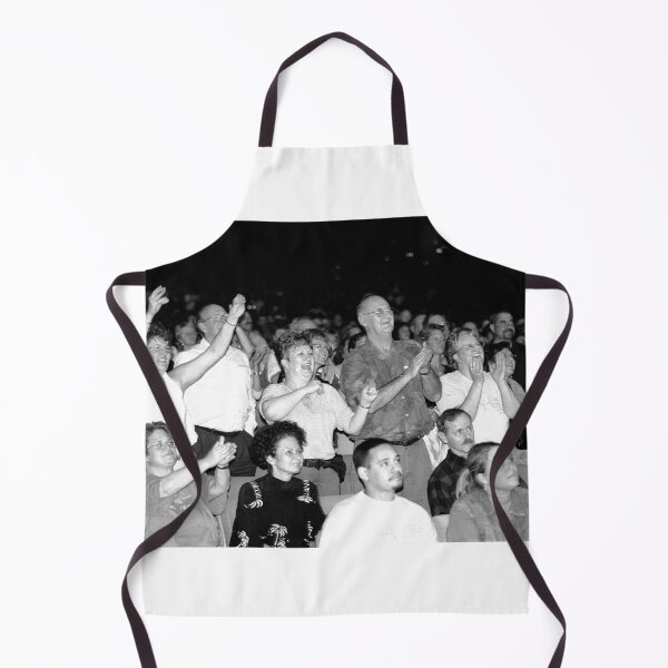 Item preview, Excited Concert Fans Clapping For Tina Turner - BW Photograph designed and sold by ConcertImages.