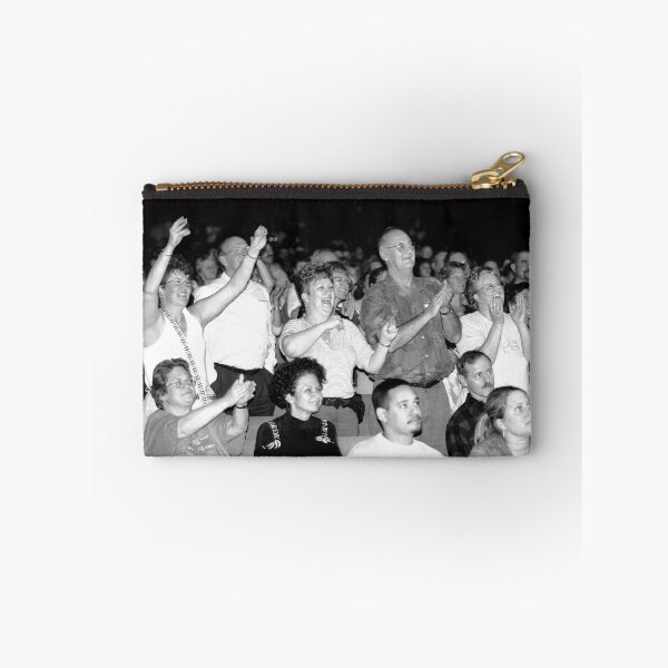 Item preview, Excited Concert Fans Clapping For Tina Turner - BW Photograph designed and sold by ConcertImages.