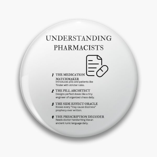 Item preview, Understanding Pharmacists – Masters of Pills, Patience, and Prescription Decoding designed and sold by PsyFlow35.