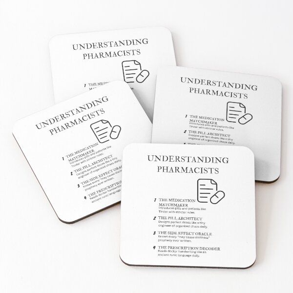 Item preview, Understanding Pharmacists – Masters of Pills, Patience, and Prescription Decoding designed and sold by PsyFlow35.