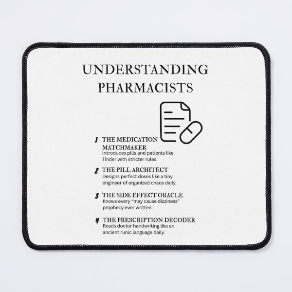 Item preview, Understanding Pharmacists – Masters of Pills, Patience, and Prescription Decoding designed and sold by PsyFlow35.
