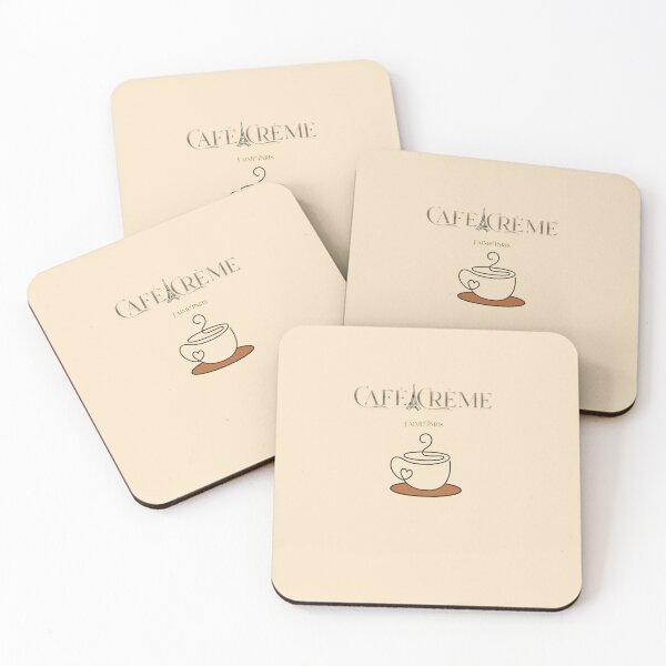 Item preview, Café Crème Paris Vibes designed and sold by YonaBoutiquee.