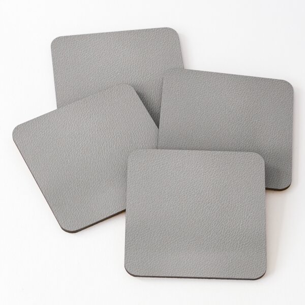 Item preview, Smooth Grey Leather designed and sold by DigitaICraft.