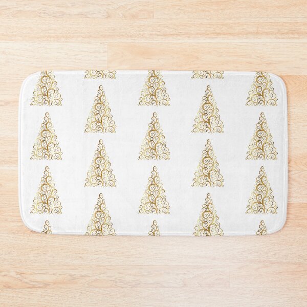Item preview, Golden ornate Christmas tree designed and sold by AnnabellaRh.