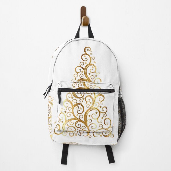 Item preview, Golden ornate Christmas tree designed and sold by AnnabellaRh.