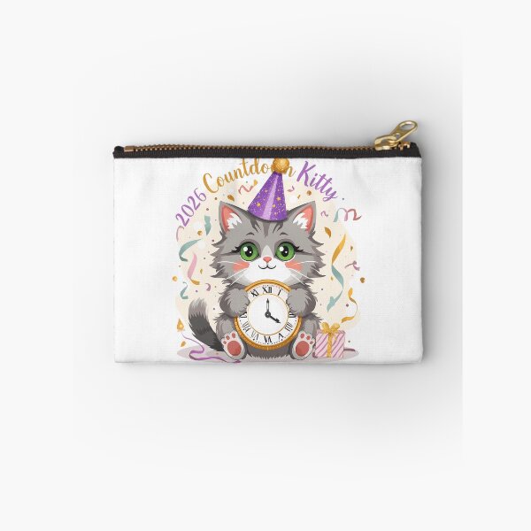 Item preview, Cat New Year Countdown – 2026 Rescue Kitty designed and sold by Jackypoo Design.