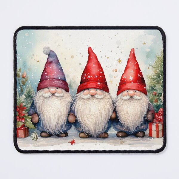 Item preview, enchanting gnome Christmas - Merry Christmas designed and sold by Connys Colorful World.