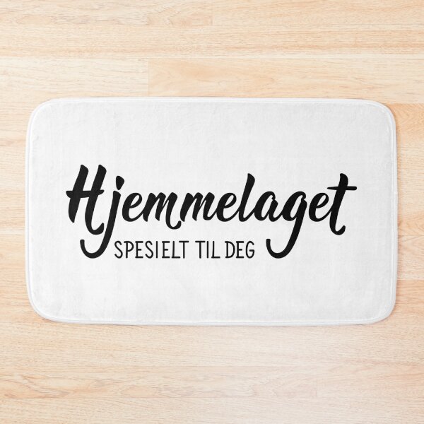 Item preview, Hjemmelaget spesielt til deg. Norwegian text: Homemade especially for you. designed and sold by pidzam4e.