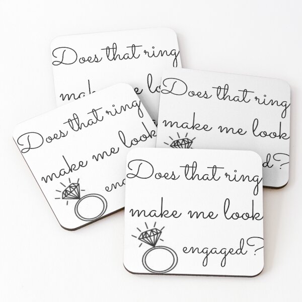Item preview, Does that ring make me look engaged? designed and sold by silviasunflower.