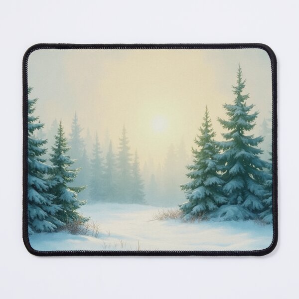 Item preview, Christmas trees in the snow - Christmas magic - Merry Christmas designed and sold by Connys Colorful World.
