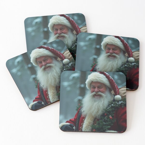 Item preview, magnificent Santa Claus in the forest designed and sold by Connys Colorful World.
