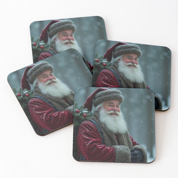 Item preview, smiling Santa Claus in all his glory designed and sold by Connys Colorful World.