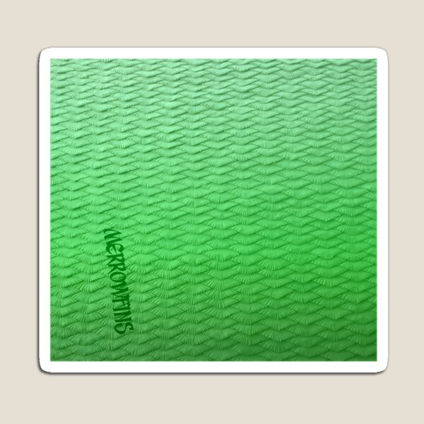 Green Gradient Scaled Leggings Magnet