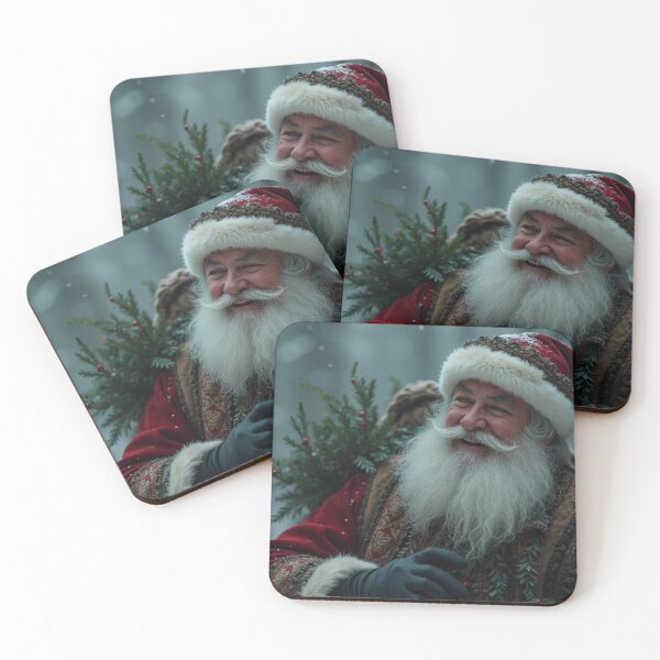 Item preview, Christmas cards with Santa Claus in all his glory designed and sold by Connys Colorful World.