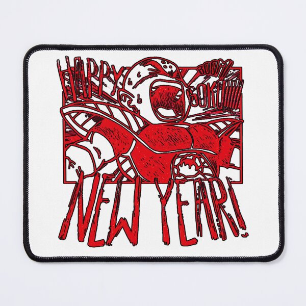 Item preview, Anime Explosion – Happy New Year Power Art designed and sold by Artistic canvas store.