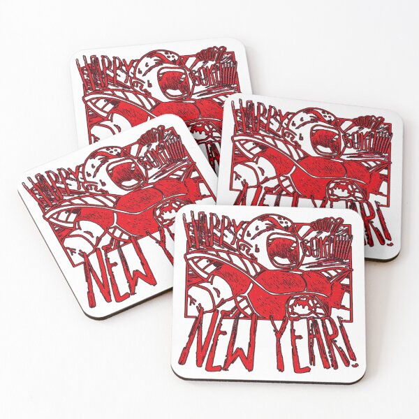 Item preview, Anime Explosion – Happy New Year Power Art designed and sold by Artistic canvas store.
