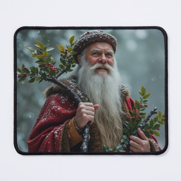 Item preview, Santa in Nordic Viking Style - Magical Christmas Cards designed and sold by Connys Colorful World.