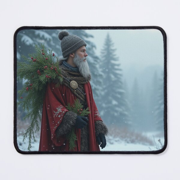 Item preview, Santa in Nordic Viking Style - Magical Christmas Cards designed and sold by Connys Colorful World.