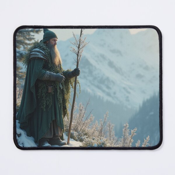 Item preview, Magical Christmas cards with Santa in Nordic Viking style designed and sold by Connys Colorful World.