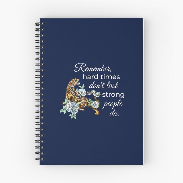Item preview, Inspirational Hard Times Strong People Quote designed and sold by OtisElias.