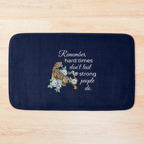 Item preview, Inspirational Hard Times Strong People Quote designed and sold by OtisElias.